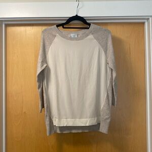 Bogner Silk and wool/cashmere top size 8